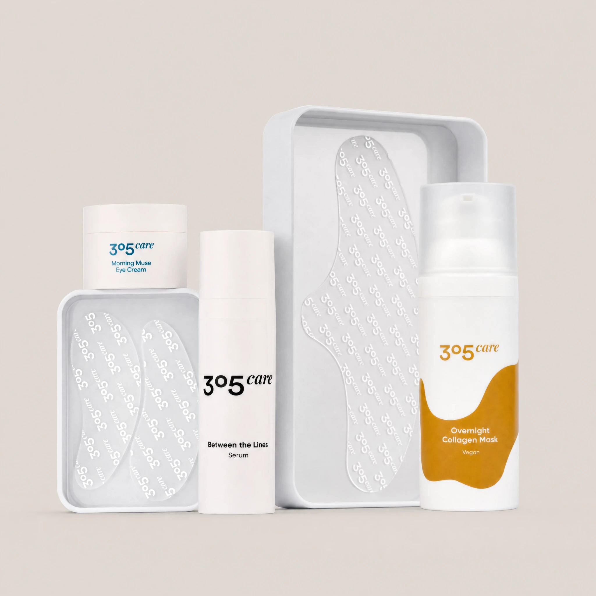 Full Face Lift Ritual - Bundle aus Eye Care Duo, Forehead Duo & Overnight Mask
